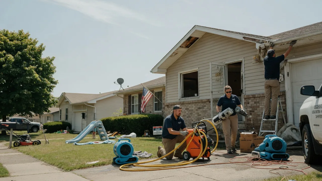 Water Damage Restoration in Dupo, IL near me